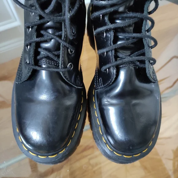 Dr Martens Jadon Platform Combat Boots Men's 7 Fit Women's 8.5 - Picture 12 of 13